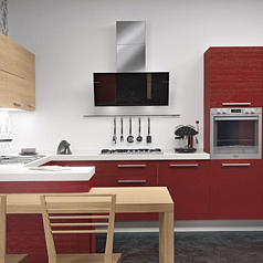 Вытяжка Falmec Design+ BUTTERFLY 90 inox vetro nero (800)