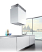 Купить Вытяжка Falmec Design+ LAGUNA isola 60 inox vetro bianco (800)  preview 2