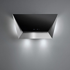 Вытяжка Falmec Design+ PRISMA 115 inox vetro nero (800)