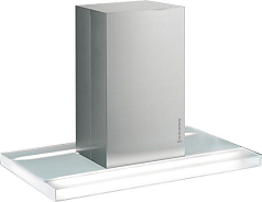 Вытяжка Falmec Fasteel LUX isola 90 inox vetro chiaro (800)