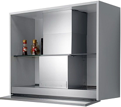 Вытяжка Falmec Design MOVE 60 inox vetro nero (800)