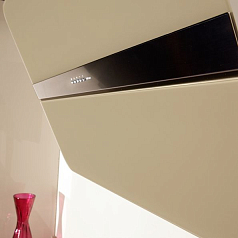 Вытяжка Falmec Design FLIPPER 85 vetro grigio (800)