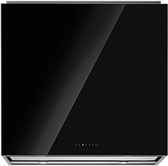 Вытяжка Falmec Design+ LAGUNA 90 inox vetro nero (800)