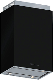 Вытяжка Falmec Design+ LAGUNA 60 inox vetro nero (800)