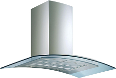 Вытяжка Falmec Design ATLAS 90 inox vetro (800)