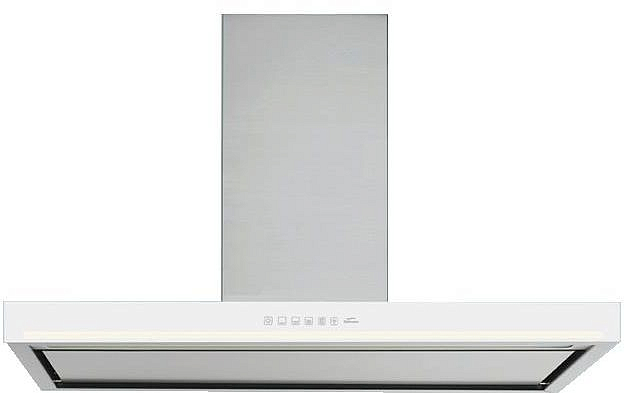 Вытяжка Falmec Design BLADE isola 90 inox vetro bianco (800) preview 2