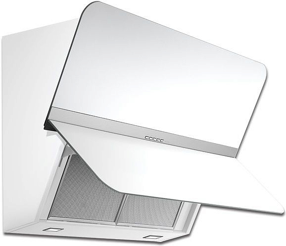 Вытяжка Falmec Silence FLIPPER NRS 85 inox vetro bianco (800) preview 2