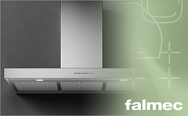 На какой высоте вешать вытяжку Falmec