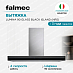 Купить Вытяжка Falmec Silence LUMINA NRS isola 90 inox vetro nero (800)
