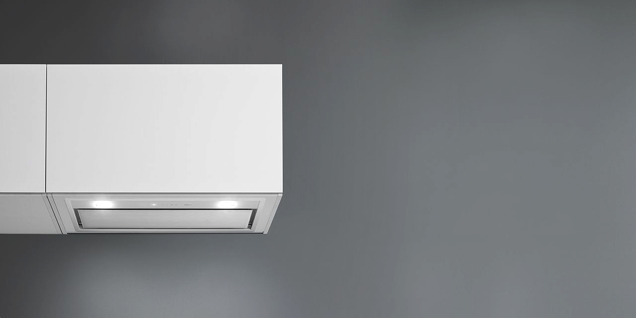 Вытяжка Falmec Design GRUPPO INCASSO MURANO 50 inox vetro bianco (800) preview 6