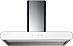 Купить Вытяжка Falmec Design IMAGO isola 90 inox vetro bianco (800)  preview 1