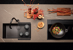 Мойка Falmec Iseo 70 black