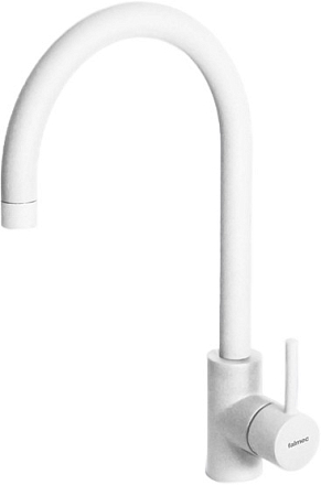 Смеситель Falmec Iseo Round Painted white preview 1