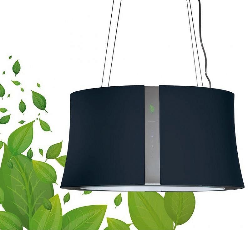 Вытяжка Falmec E.ion ZEPHIRO isola 67 vetro nero satinato (450) preview 5