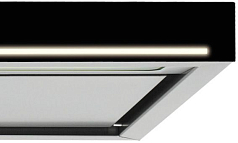 Вытяжка Falmec Design BLADE isola 90 inox vetro nero (800)