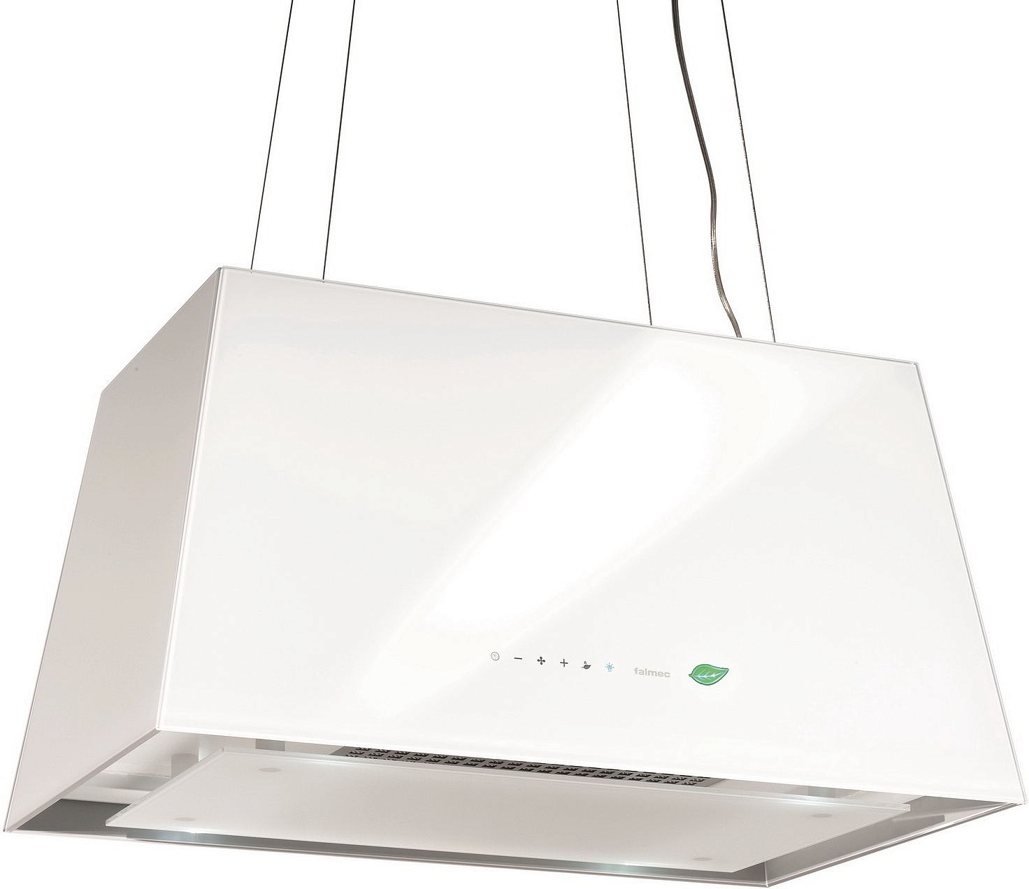Вытяжка Falmec E.ion LUMIERE isola 67 vetro bianco (450) preview 1