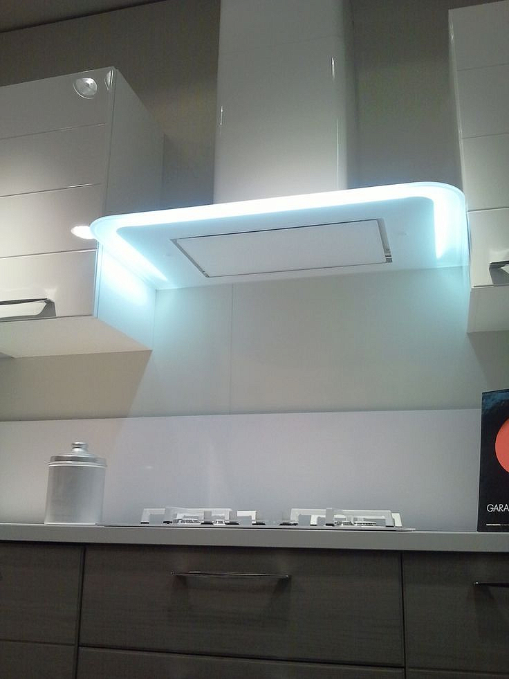 Вытяжка Falmec Silence VELA NRS 90 vetro bianco (800) preview 7