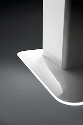 Вытяжка Falmec Silence VELA NRS isola 100 vetro bianco (800)